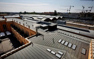 Okna dachowe Roto na Dworcu Głównym we Wrocławiu