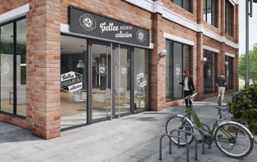 System drzwi i witryn z przegrodą termiczną MB-100GFT