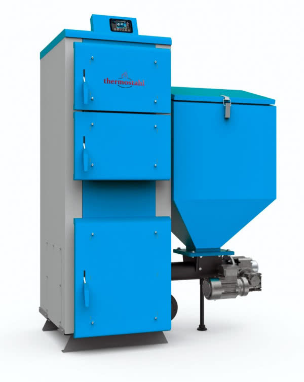 BIOCARBON - ekologiczny kocioł grzewczy, z podajnikiem ślimakowym do spalania ekogroszku