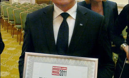 Winkhaus otrzymał tytuł "Budowlanej Firmy Roku 2011"