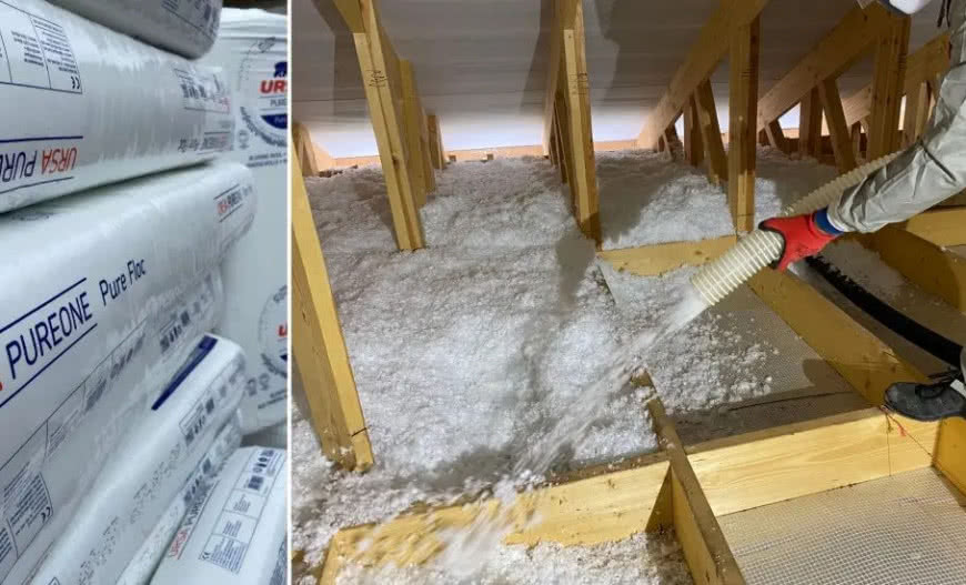 Oszczędź na ogrzewaniu i chroń środowisko: izolacja dachu URSA PureFloc