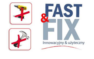 Wieszaj łatwo bez narzędzi, wystarczy wcisnąć i gotowe!