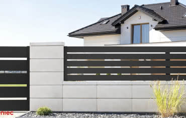 Ogrodzenie betonowe przed zimą. Jak wyczyścić i zabezpieczyć ogrodzenie?