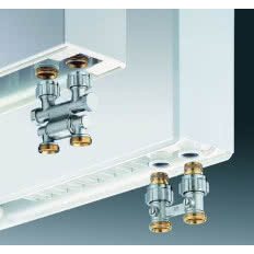 Podwójne przyłącza grzejnikowe MULTIFLEX