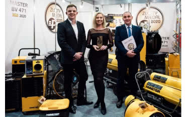 Złoty medal dla nagrzewnicy MASTER BV 471