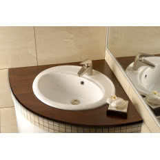 Bateria umywalkowa stojąca i umywalka serii Vanilla