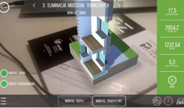 Systemy okienne aluplast w interaktywnej aplikacji edukacyjnej o budownictwie pasywnym