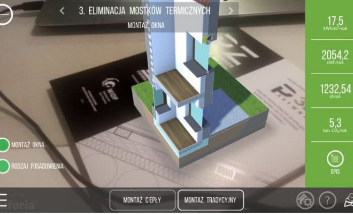 Systemy okienne aluplast w interaktywnej aplikacji edukacyjnej o budownictwie pasywnym