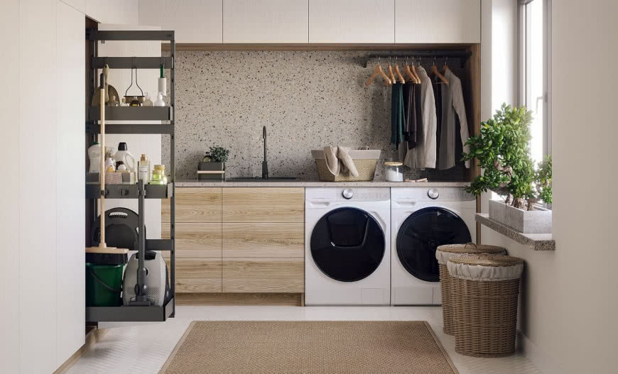 Metody utrzymania porządku w szafie na sprzęt sprzątający