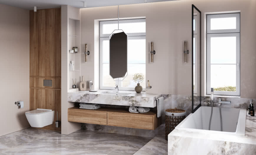 Uniwersalne akcesoria łazienkowe