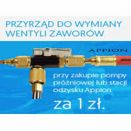 Przyrząd do montażu i demontażu wentyli zaworów Appion