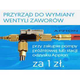 Przyrząd do montażu i demontażu wentyli zaworów Appion