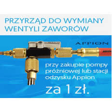 Przyrząd do montażu i demontażu wentyli zaworów Appion 
