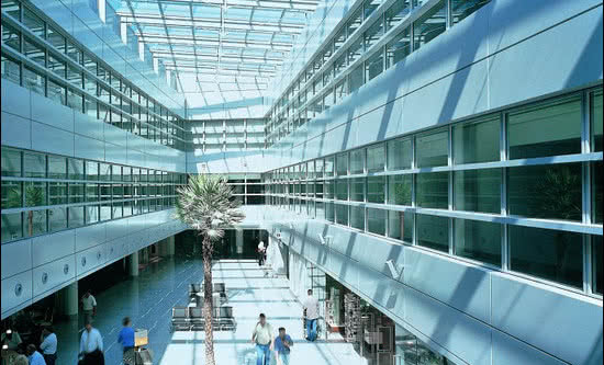 Szkło w projektach lotnisk