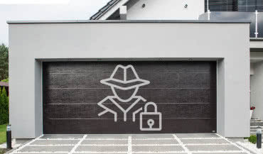 Pakiet antywłamaniowy RC2 do bram garażowych