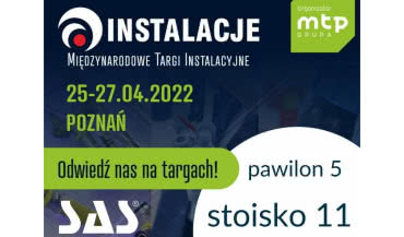 ZMK SAS zaprasza na Targi INSTALACJE 2022