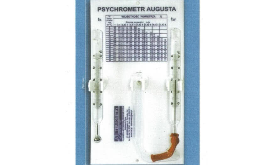 Psychrometr Augusta - charakterystyka i zastosowanie