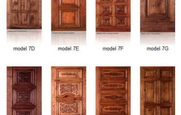 Okładziny ręcznie rzeźbione z drewna litego