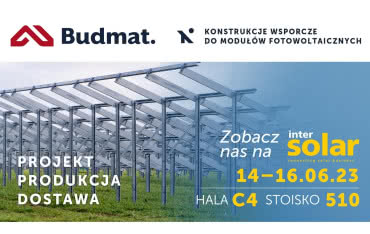 Budmat na targach Intersolar w Monachium