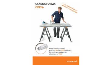 Głowica termostatyczna za 1 zł przy zakupie grzejnika Ramo lub Plan!