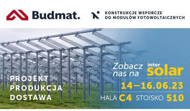 Budmat na targach Intersolar w Monachium