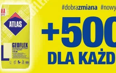 Czy odebrałeś już swoje +500 (punktów) od ATLAS?