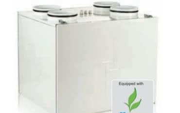 Nowy wariant centrali VUT 160 VB EC - teraz z by-passem