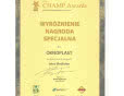 OKNOPLAST laureatem The Champ Awards