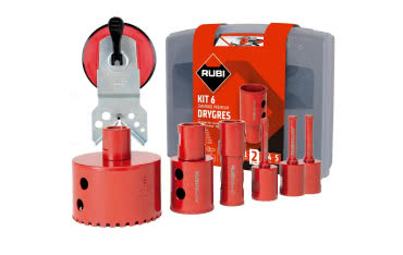 RUBI: Wiertła DRYGRES PREMIUM do wiercenia otworów we wszystkich płytkach