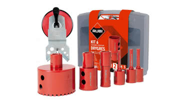 RUBI: Wiertła DRYGRES PREMIUM do wiercenia otworów we wszystkich płytkach