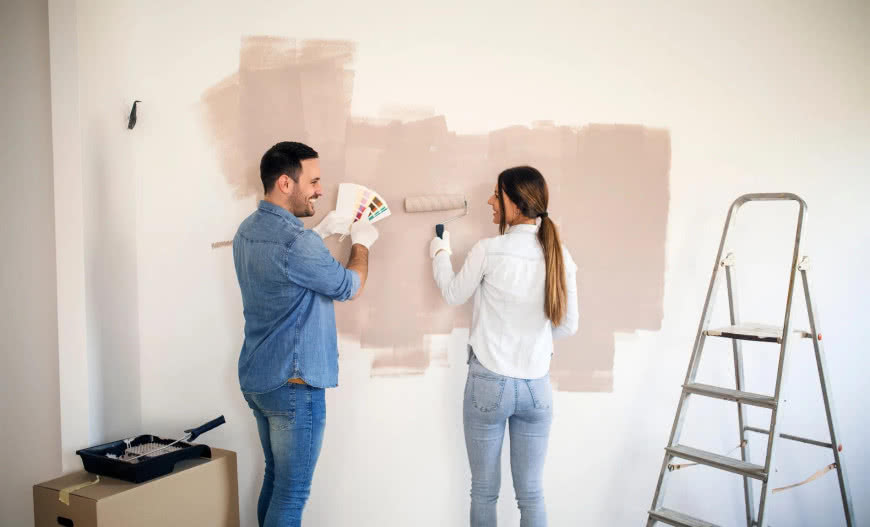 Malowanie ścian zimą – jak się przygotować do remontu wnętrza? 
