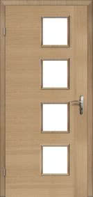 Skrzydła okleinowane METRO