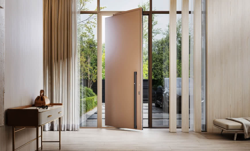 Drzwi pivotowe PIRUE - elegancja i technologia w jednym