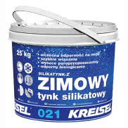 Zimowy tynk silikatowy (krzemianowy) SILIKATYNK-Z 021