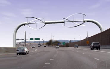 Energia wiatrowa na autostradach