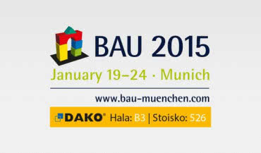 DAKO zaprasza na prestiżowe targi BAU w Monachium