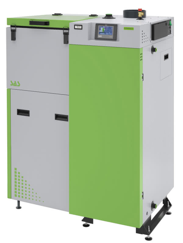 Kocioł na ekogroszek COMPACT klasy 5