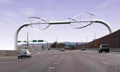 Energia wiatrowa na autostradach