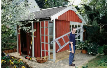 Faliste płyty bitumiczne do szybkiej renowacji zadaszenia