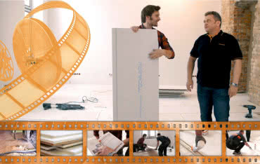 Suchy jastrych FERMACELL na kanale PSB TV