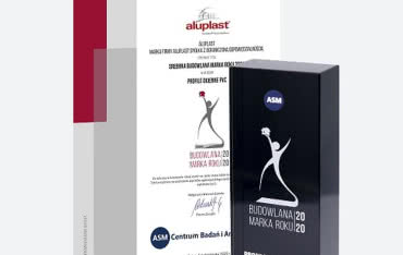Budowlana Marka Roku 2020 dla Aluplast