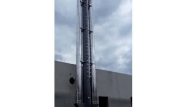 Przemysłowe kominy Jeremias ze stali - System FS-RM