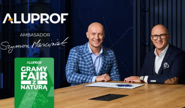 Aluprof i Szymon Marciniak w duecie dla zrównoważonego budownictwa