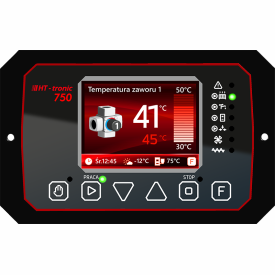 Sterownik HT750 do kotłów dużej mocy na ekogroszek Biocarbon Max
