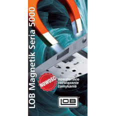 Zamki wpuszczane magnetyczne LOB Magnetik seria 5000