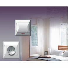 Osprzęt elektroinstalacyjny Ospel - seria Akcent