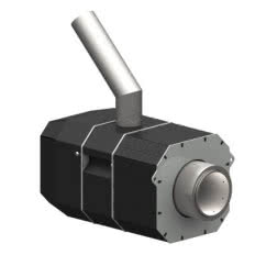 Samoczyszczący palnik obrotowy KIPI-ROTARY do spalania pelletu i biomasy