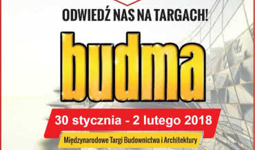 Firma JONIEC® zaprasza na targi BUDMA 2018