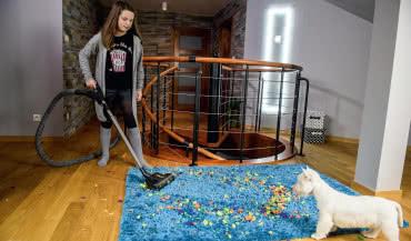 Montaż systemu centralnego odkurzania