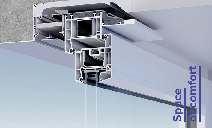 Nawiewnik powietrza zintegrowany z oknem